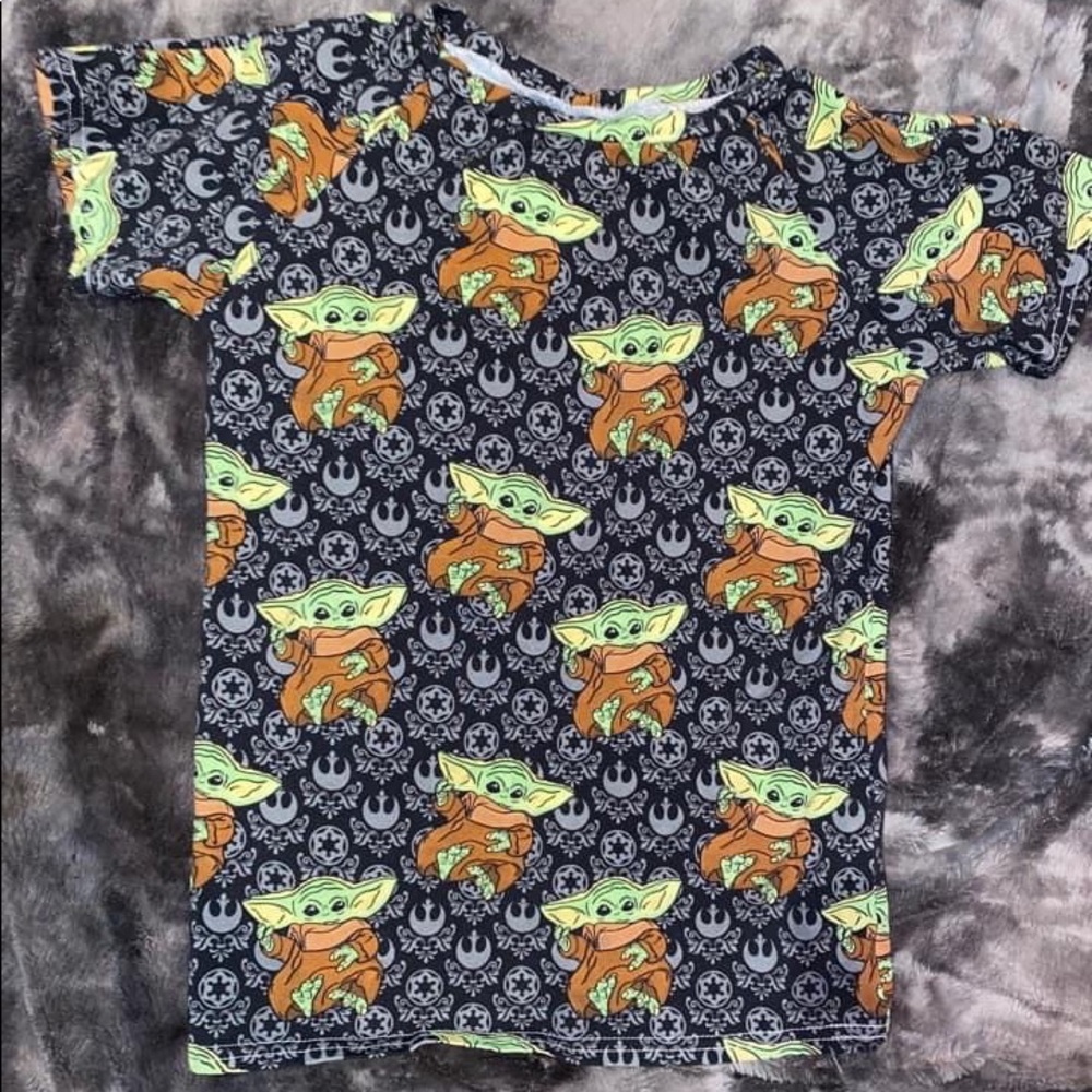 Boys Custom Yoda Shirt